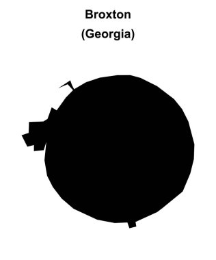 Broxton (Gürcistan) boş ana hat haritası