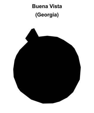 Buena Vista (Gürcistan) boş ana hat haritası