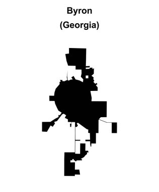 Byron (Gürcistan) boş ana hat haritası