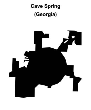 Mağara Yayı (Gürcistan) boş ana hat haritası