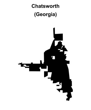 Chatsworth (Gürcistan) boş ana hat haritası