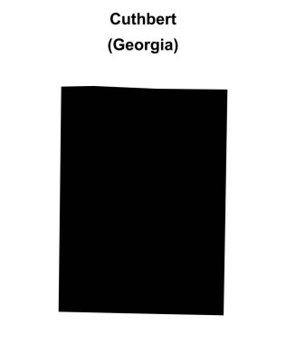 Cuthbert (Gürcistan) boş ana hat haritası