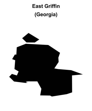 Doğu Griffin (Gürcistan) boş ana hat haritası