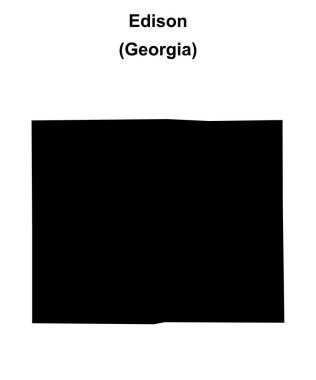 Edison (Gürcistan) boş ana hat haritası