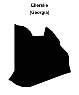 Ellerslie (Gürcistan) boş ana hat haritası