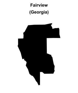 Fairview (Gürcistan) boş ana hat haritası