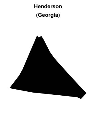 Henderson (Georgia) boş ana hat haritası
