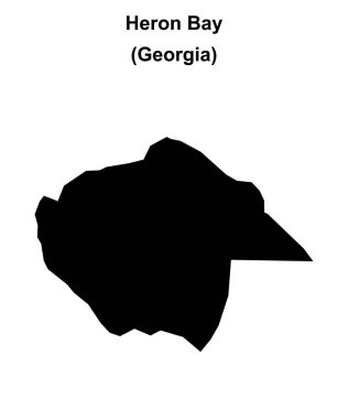 Heron Körfezi (Gürcistan) boş ana hat haritası