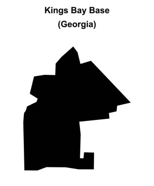 Kings Körfezi Üssü (Gürcistan) boş ana hat haritası