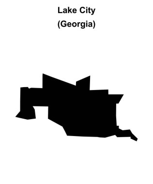 Lake City (Gürcistan) boş ana hat haritası