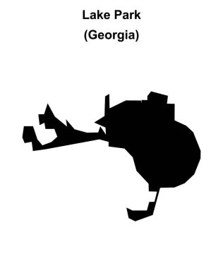 Lake Park (Gürcistan) boş ana hat haritası