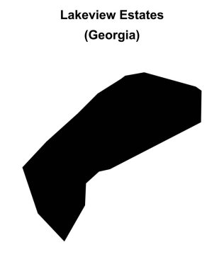 Lakeview Evleri (Gürcistan) boş ana hat haritası
