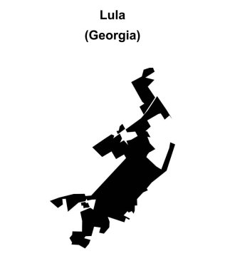 Lula (Gürcistan) boş ana hat haritası