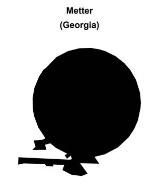 Metre (Gürcistan) boş ana hat haritası