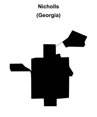 Nicholls (Gürcistan) boş ana hat haritası