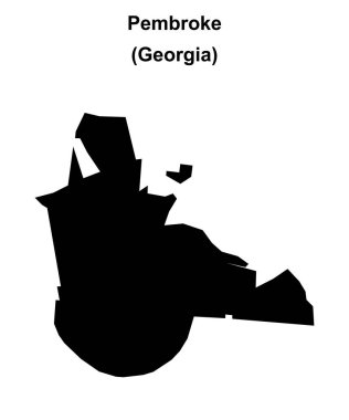 Pembroke (Gürcistan) boş ana hat haritası