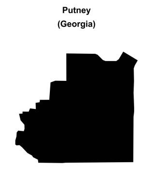 Putney (Gürcistan) boş ana hat haritası