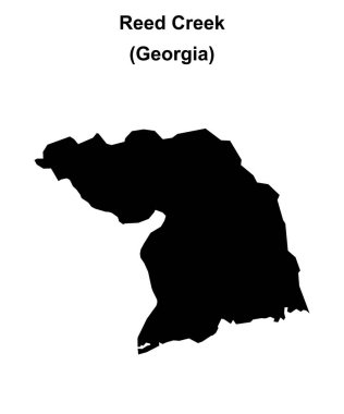Reed Creek (Gürcistan) boş ana hat haritası