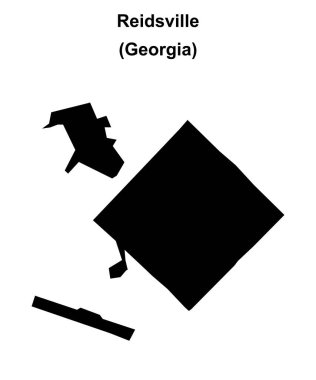 Reidsville (Gürcistan) boş ana hat haritası