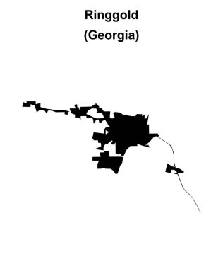 Halka Altın (Gürcistan) boş ana hat haritası