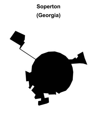 Soperton (Gürcistan) boş ana hat haritası