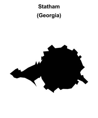 Statham (Gürcistan) boş ana hat haritası