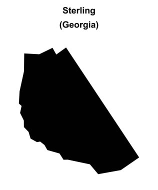 Sterling (Gürcistan) boş ana hat haritası
