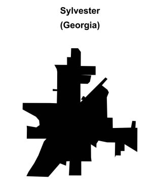 Sylvester (Gürcistan) boş ana hat haritası