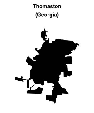 Thomaston (Gürcistan) boş ana hat haritası