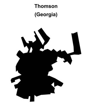 Thomson (Gürcistan) boş ana hat haritası