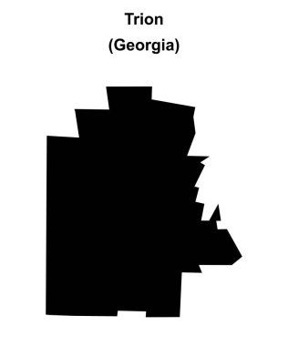 Trion (Gürcistan) boş ana hat haritası