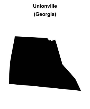 Unionville (Gürcistan) boş ana hat haritası