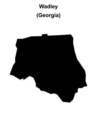 Wadley (Gürcistan) boş ana hat haritası