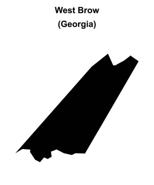 Batı Bloğu (Gürcistan) boş ana hat haritası