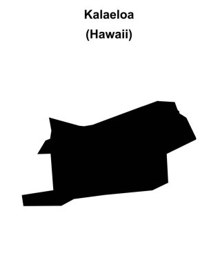 Kalaeloa (Hawaii) boş ana hat haritası