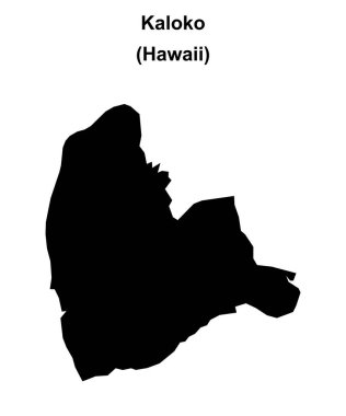 Kaloko (Hawaii) boş ana hat haritası