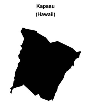 Kapaau (Hawaii) boş ana hat haritası