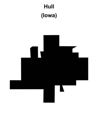 Gövde (Iowa) boş dış hat haritası