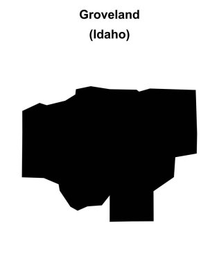 Grothe (Idaho) boş ana hat haritası