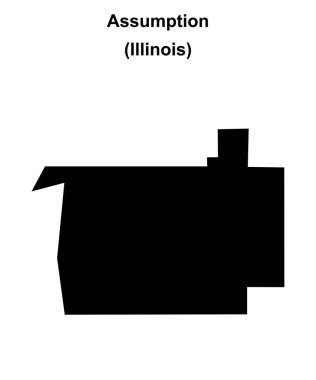 Varsayım (Illinois) boş ana hat haritası