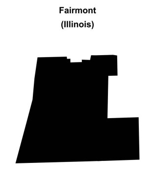 Fairmont (Illinois) boş ana hat haritası