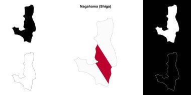 Nagahama (Shiga) ana hat haritası ayarlandı