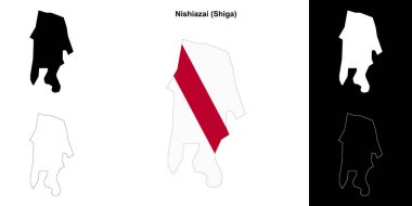 Nishiazai (Shiga) ana hat haritası ayarlandı