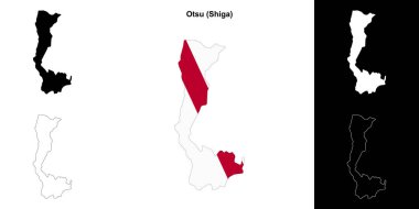 Otsu (Shiga) ana hat haritası ayarlandı