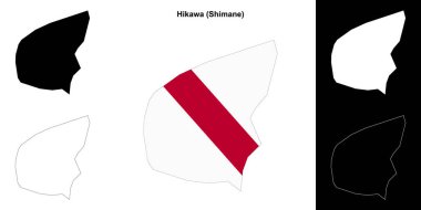 Hikawa (Shimane) ana hat haritası ayarlandı