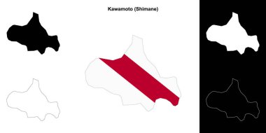 Kawamoto (Shimane) ana hat haritası ayarlandı