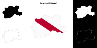 Tsuwano (Shimane) ana hat haritası ayarlandı