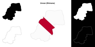 Unnan (Shimane) ana hat haritası ayarlandı
