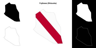 Fujikawa (Shizuoka) ana hat haritası ayarlandı
