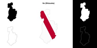 Ito (Shizuoka) ana hat haritası ayarlandı